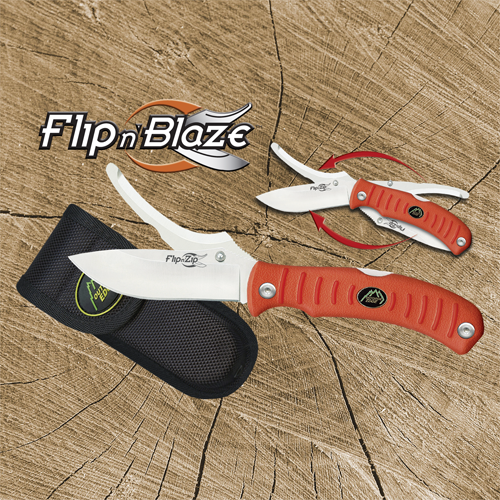 Pocketknife with Gutting Blade Flip n’ Blaze ™/Flip n’ Zip ™