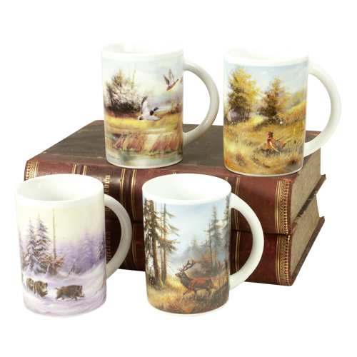 4-pc Coffee Mug Set