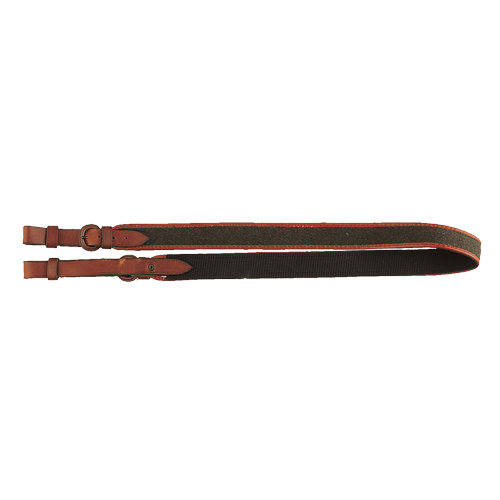 Rifle Sling Made of Loden with leather trim