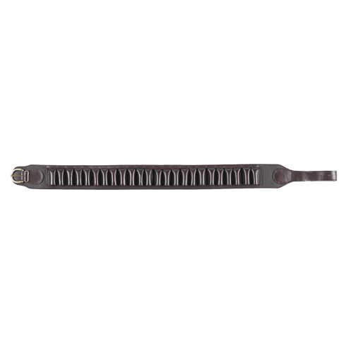 Cartridge Belt Made of Full-grain Leather for 12 + 16 Gauge