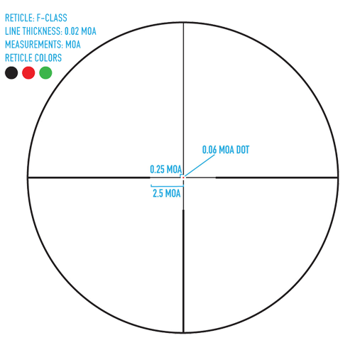 Sightmark - Rifle Scope Latitude 8-32 x 60 for Long Range-Shooting