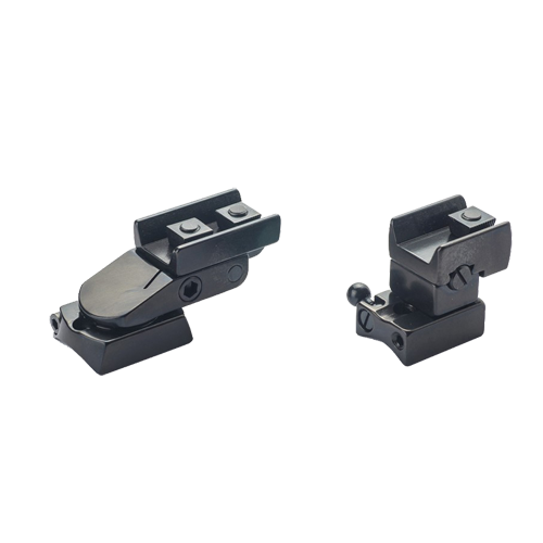 Rusan-draaimontage voor VM/ZM-rail (Zeiss), van staal, hoogte 17 mm