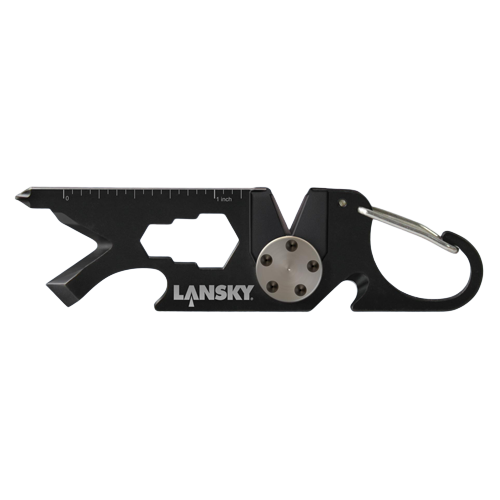 ROADIE ™ - Sharpener tool as keyring pendant made of light metal