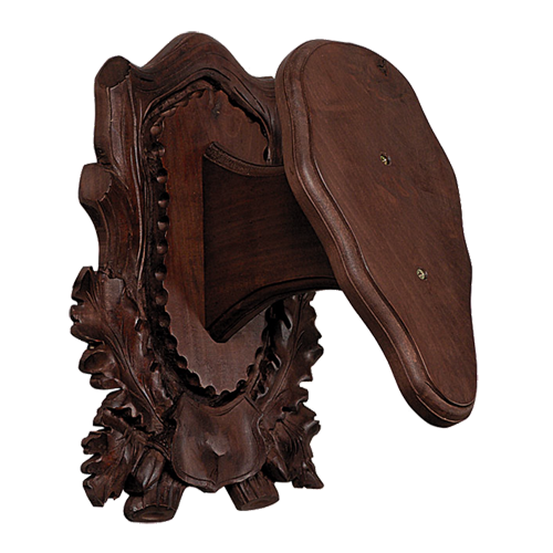 Hand-carved Mouflon Shield