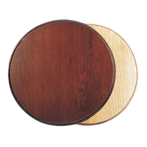Round Oak Shields for Wild Boar Tusks