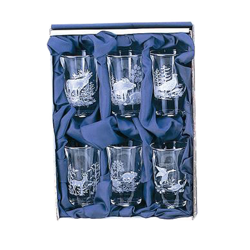 Schnapps Glasses in a Gift Box