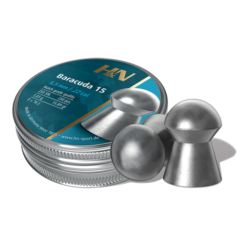 Airgun Ammunition H&N Baracuda 15
