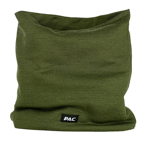 P.A.C. Neckwear Merino Snood Olive
