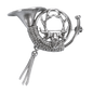 Nickel Silver Hat Pin