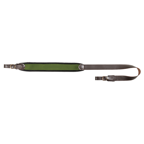 Rifle Sling of Neoprene with leather