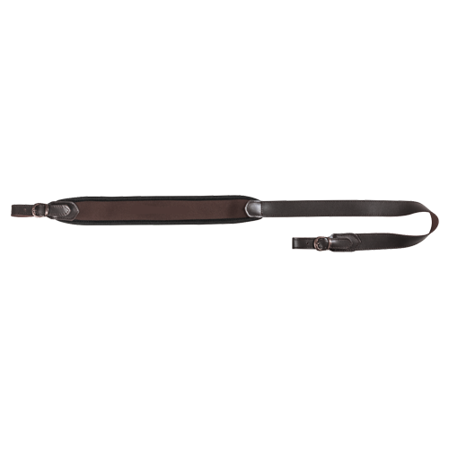 Rifle Sling of Neoprene with leather