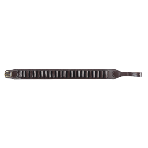 Cartridge Belt Made of Full-grain Leather for 12 + 16 Gauge