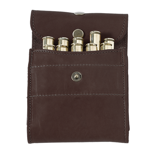 Cartridge Pouch Made of Fullgrain Leather