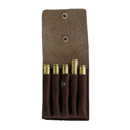 Cartridge Pouch Made of Fullgrain Leather