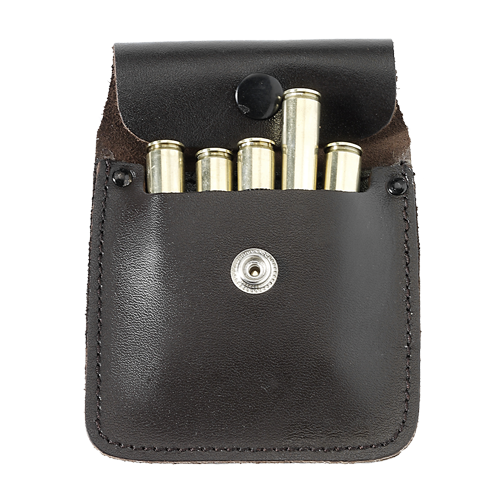 Cartridge Pouch Made of Fullgrain Leather