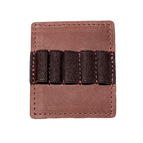 Cartridge Pouch of Neoprene with Leather