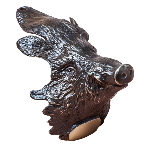 Heavy-duty Solid Wild Boar Tusk Cover Plate