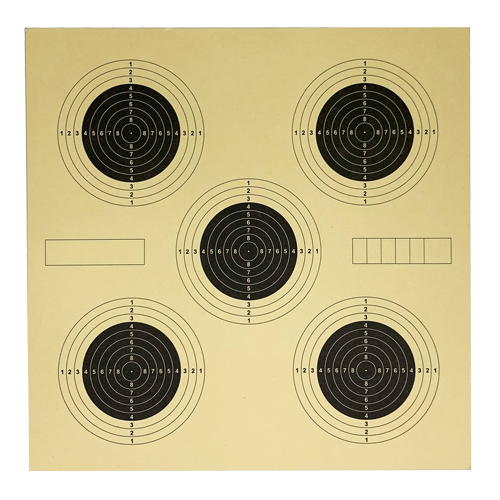 100 Paper Targets for Air Gun