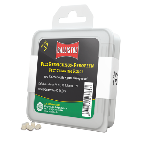 Ballistol felt cleaning plug classic