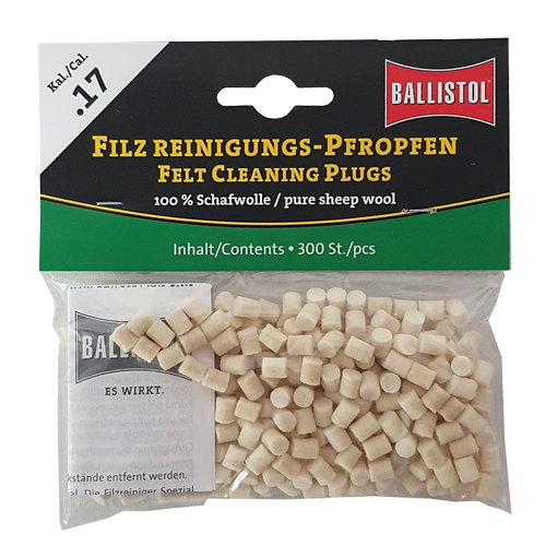 Classic felt cleaning plug
