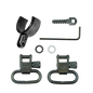 Sling swivel set to clip on the barrel
