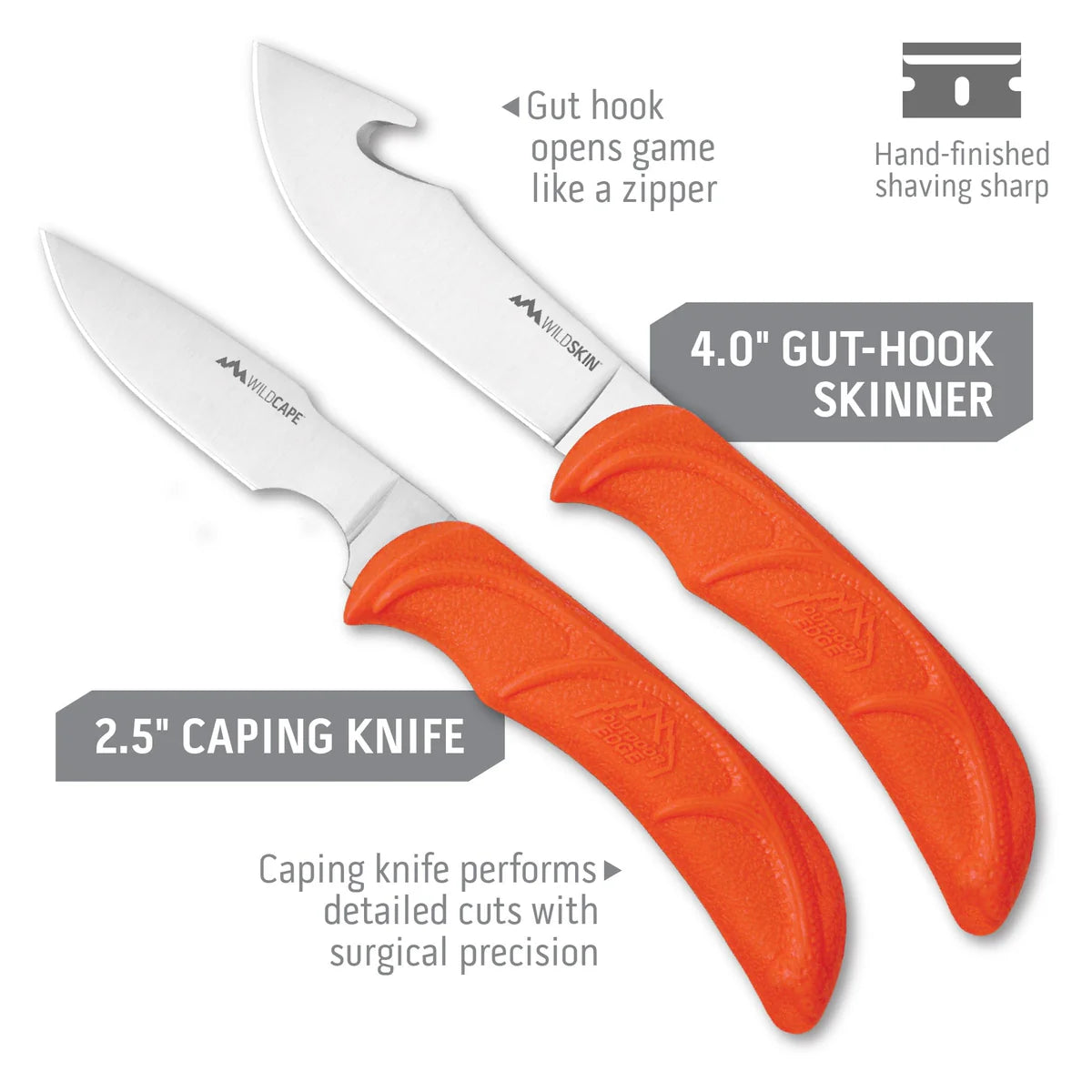 Jachtverwerkingsset 8-DELIG Wild-Pak™ van Outdoor Edge
